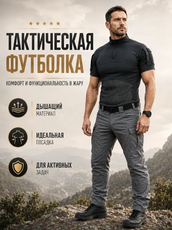 Рубашка тактическая футболка