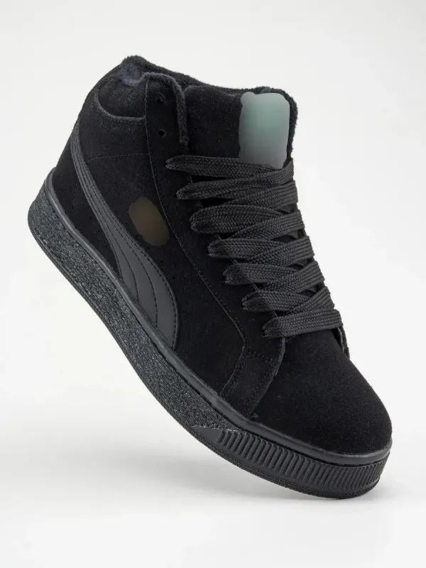 Кроссовки suede xl зимние высокие
