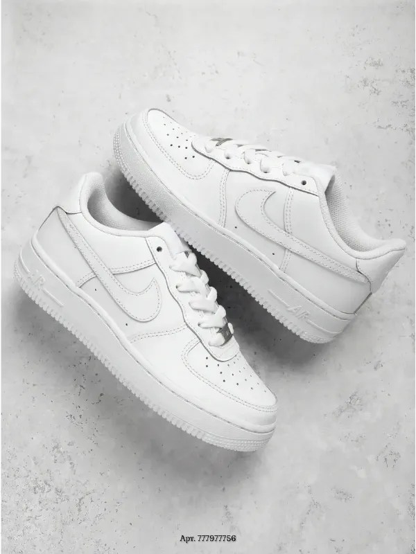 Кроссовки кеды air force 1 форсы белые