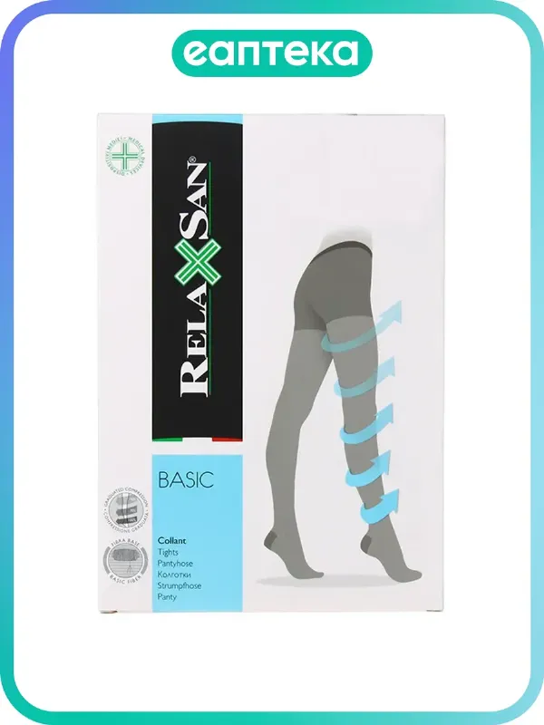 Relaxsan Колготки Collant 70 профилактика (12-17 mmHg) р.4 телесный 1 уп