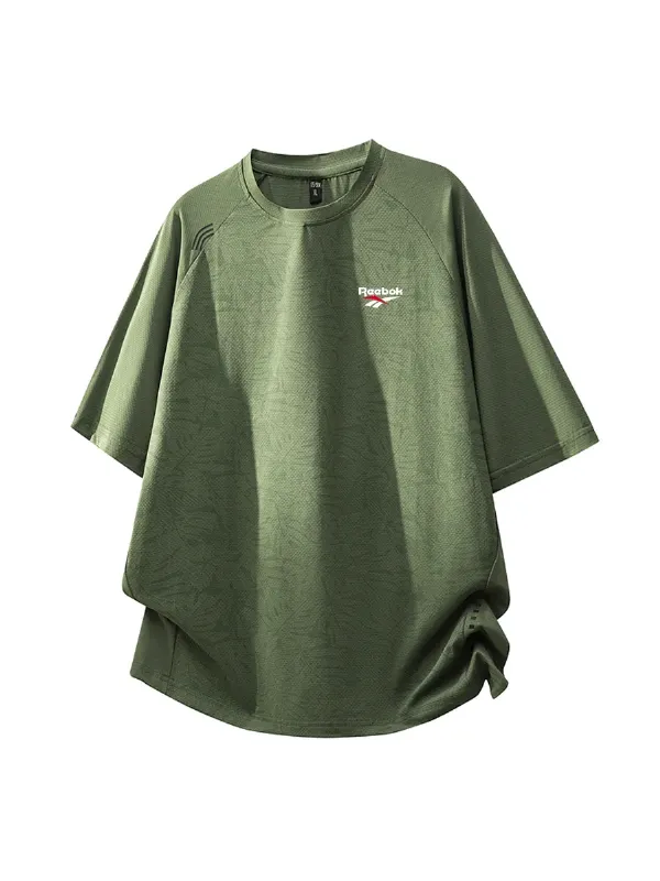 Летняя мода, короткий рукав Reebok