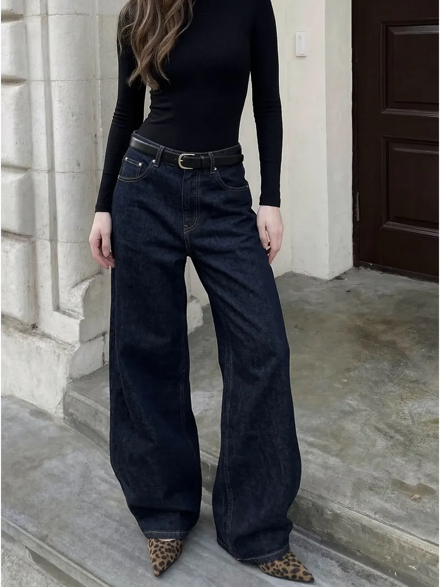 Джинсы широкие багги BAGGY 333 Индиго