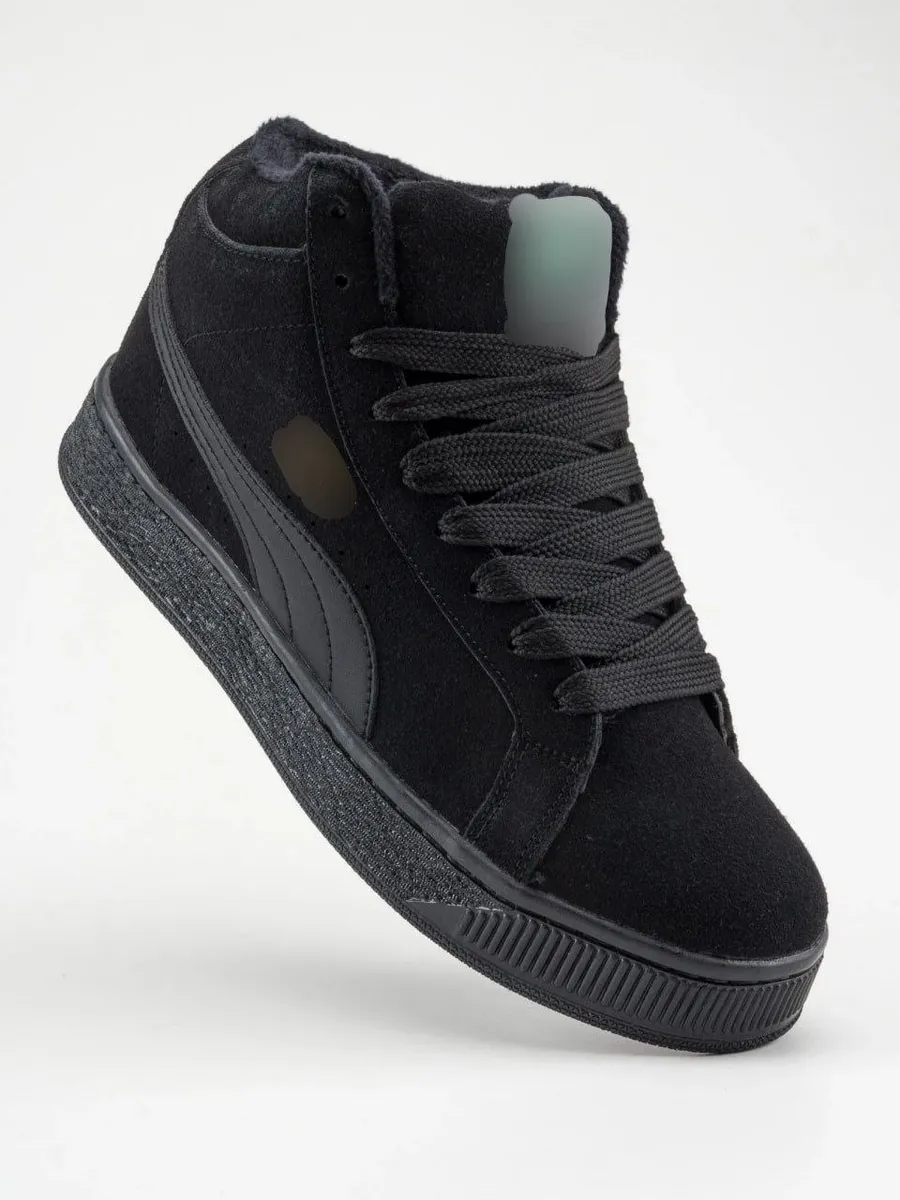 Кроссовки suede xl зимние высокие