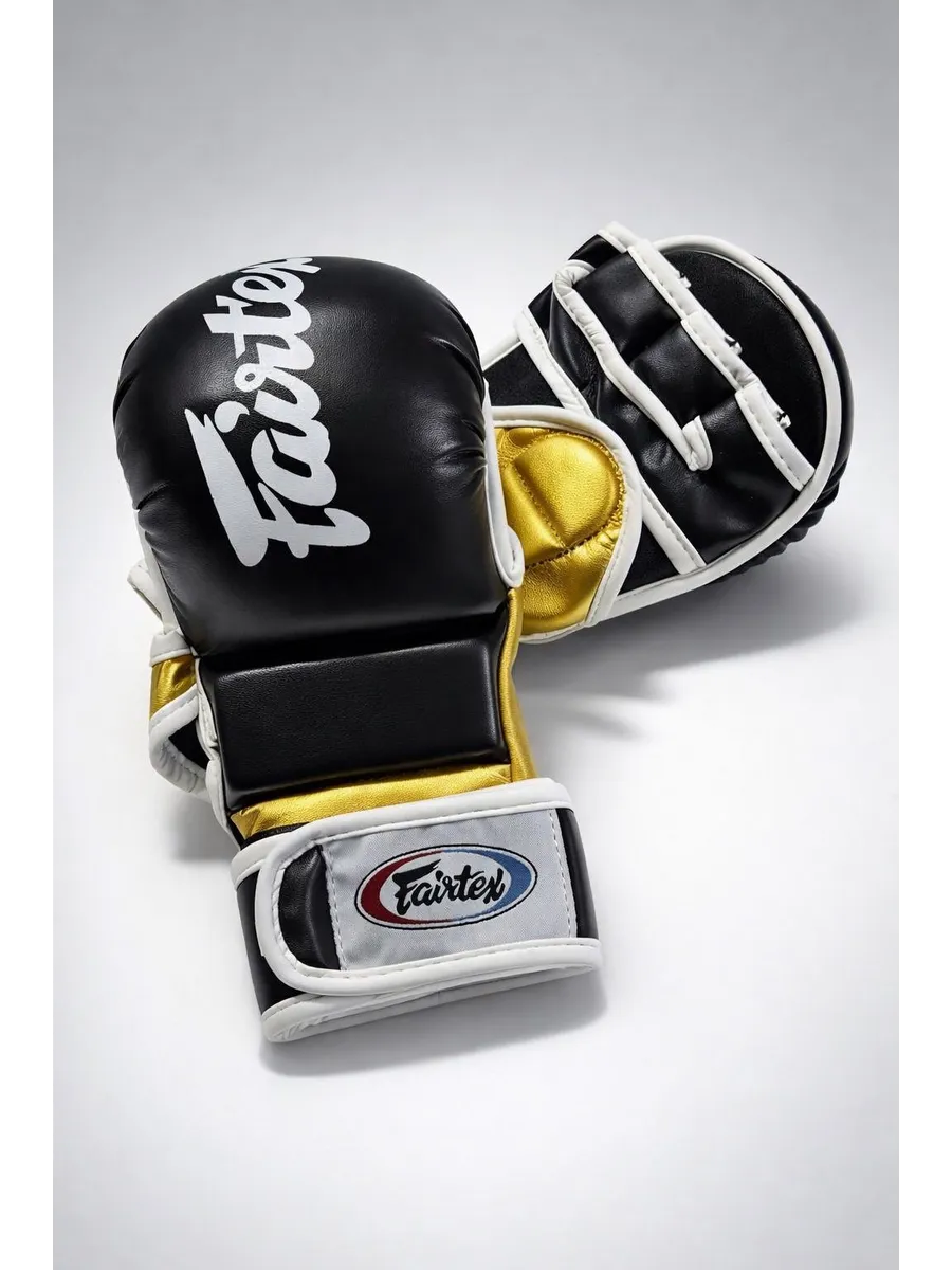Перчатки Fairtex крабы черепашки MMA